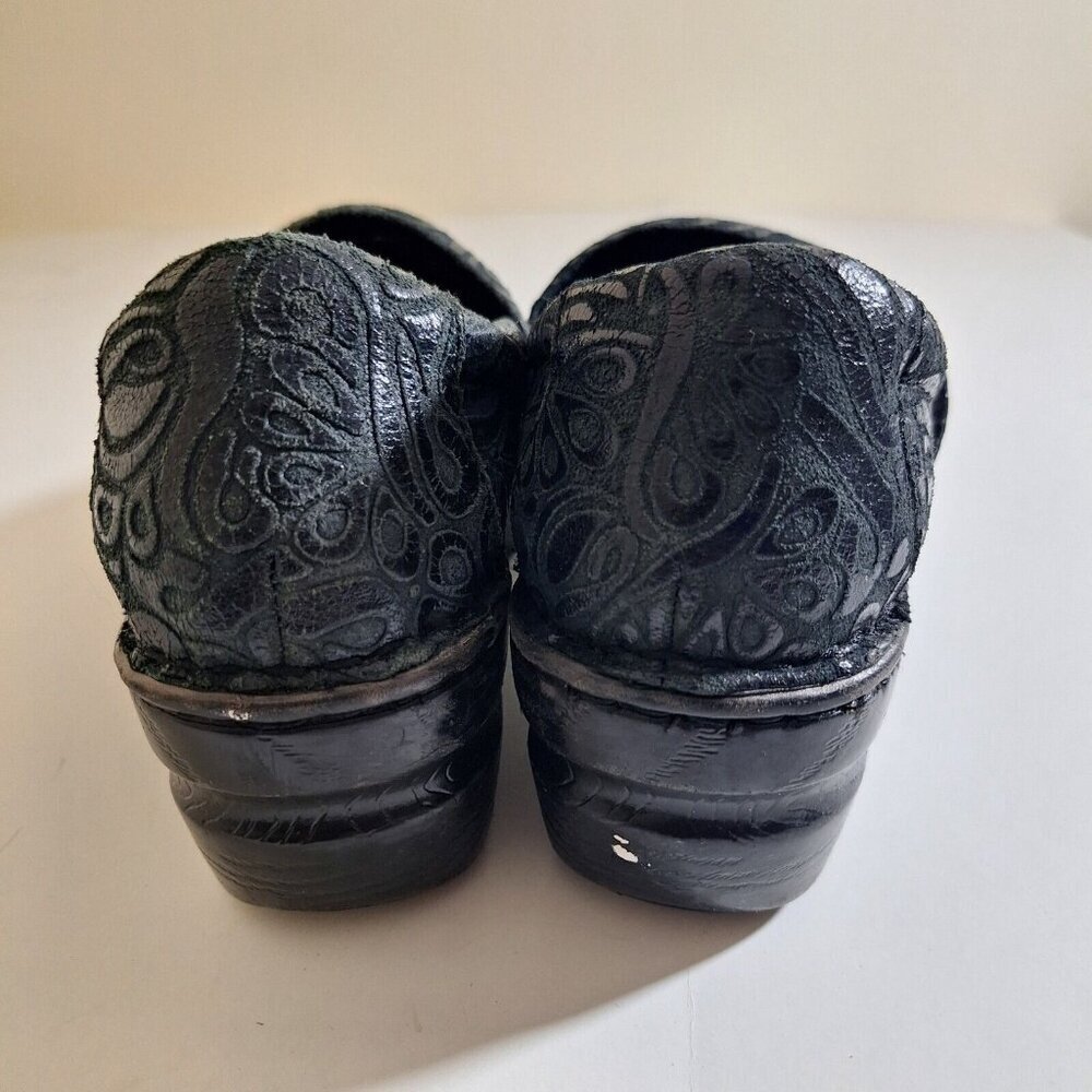 BOC Black Paisley Clogs US10/EU 42 - Picture 2 of 7